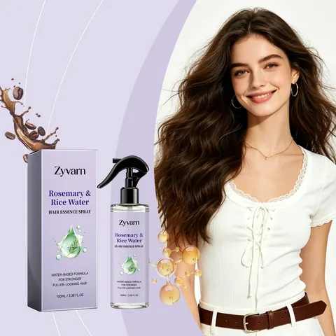Rozemarijn Rijstwater Haar Essence Spray Versterkend Hydraterend Gladmakend Hoofdhuidverzorging Botanische Haarnevel