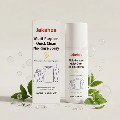 Jakehoe Σπρέι Γρήγορου Καθαρισμού Πολλαπλών Χρήσεων Χωρίς Ξέβγαλμα Για Ρούχα Καναπέ Παπούτσια Ύφασμα Οικιακό Καθαριστικό Λεκέδων Ντουλάπα