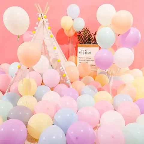 Globos de Látex Macaron Engrosados para Decoración de Fiesta de Cumpleaños Boda Aniversario Colores Macaron Surtidos