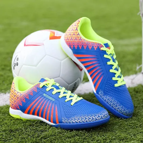 Professional Soccer Shoes For Men Boys Women TF AG Studs Non-Slip Breathable Microfiber Turf Football Boots Training Sneakers