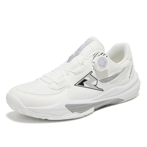 Professional Badminton Shoes For Men Women Rotating Buckle Breathable Mesh Training Sneakers Non-slip Sports Court Shoes