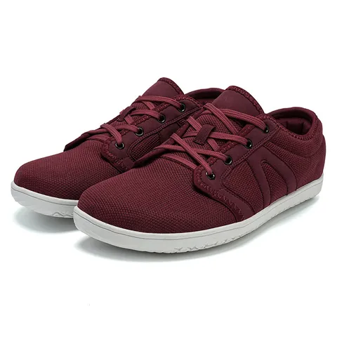 Unisex Outdoor Barfußschuhe Breite Zehenbox Atmungsaktiv Mesh Training Sneakers Rutschfeste Gummisohle Leichte Cross-Training Schuhe