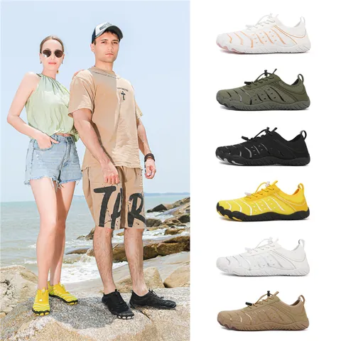 Five Finger Barefoot Shoes Grounding Conductive Anti-static Water Shoes For Men Women Breathable Quick-Drying Fitness Yoga Hiking Beach Swimming Sneakers