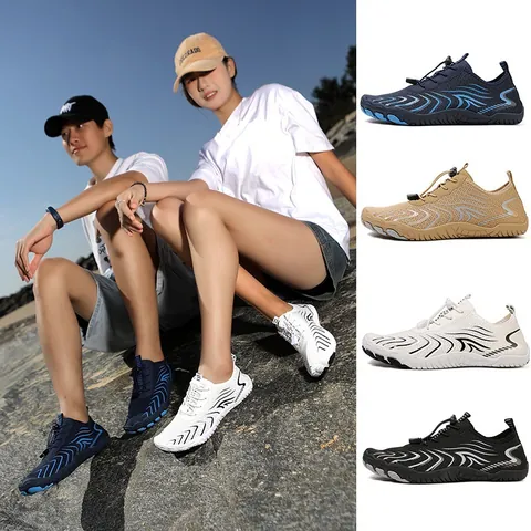 Unisex Water Shoes Quick Dry Non-Slip Barefoot Athletic Shoes For Swimming Beach Hiking Fitness Outdoor Water Sports Footwear