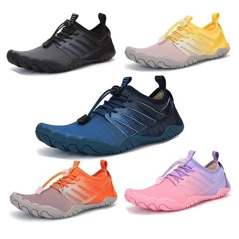 Non-Slip Quick Dry Wading Shoes for Men Women Lycra Barefoot Water Shoes Breathable Rubber Sole for Beach Swimming Surfing