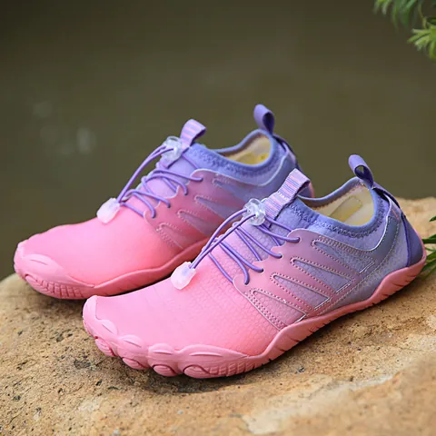 Non-Slip Quick Dry Wading Shoes for Men Women Lycra Barefoot Water Shoes Breathable Rubber Sole for Beach Swimming Surfing