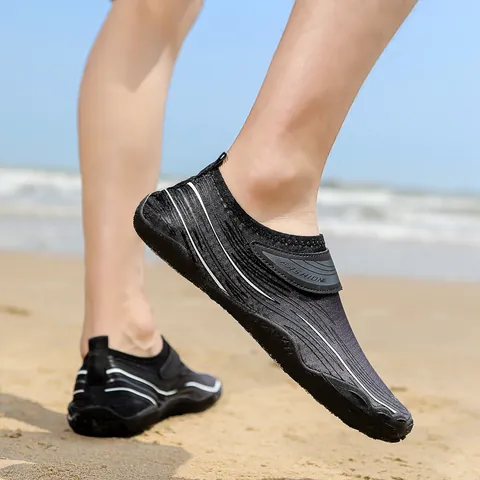 Scarpe da Scoglio Barefoot a Cinque Dita Unisex Traspiranti Asciugatura Rapida Scarpe da Spiaggia per Nuoto Escursionismo Palestra Suola in Gomma