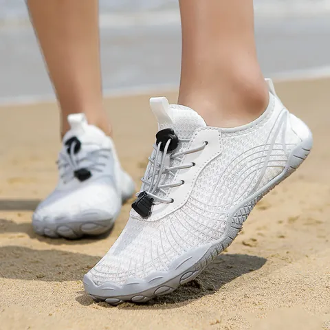 Scarpe da Scoglio Unisex Asciugatura Rapida Traspiranti a Piedi Nudi per Nuoto Surf Subacquea Spiaggia Yoga Fitness Scarpe da Fiume Antiscivolo