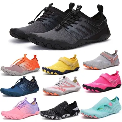 Unisex Vijfvinger Waterschoenen Blote Voeten Sneldrogend Mesh Beach Aqua Schoenen Antislip Ademend Outdoor River Tracing Sneakers