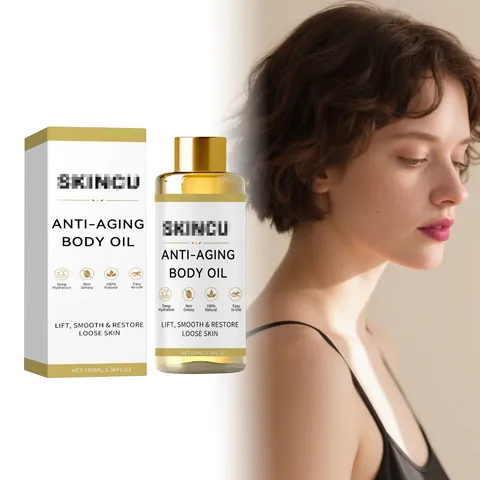 SkinCu Αντιγηραντικό Έλαιο Σώματος Βαθιά Ενυδάτωση Σύσφιξη Λείανση Για Χαλαρό Δέρμα Φυσική Περιποίηση Δέρματος