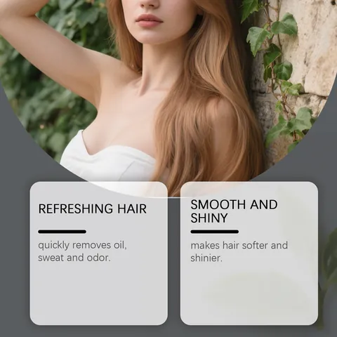 GleamXi Non-Aerosol Dry Shampoo Volumizing Hair Spray Oil Control Refreshing Hair Care For Women Daily Cleaning Fluffy Effect