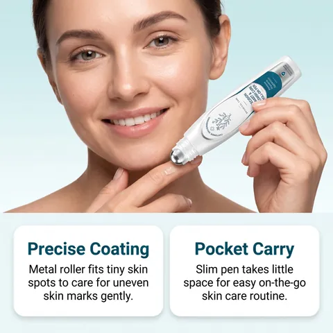 Precision Skin Care Roll-On Pen Botanical Wart Blemish Care Gentle Formula For All Skin Types Portable Body Treatment