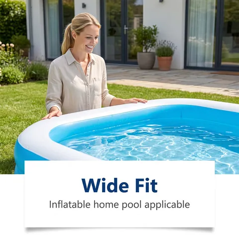 JAKEHOE Pool Cleaning Tablets Slow Release Chlorine Tablets for Inflatable Pool Garden Pond Water Purifier Algae Removal Disinfectant