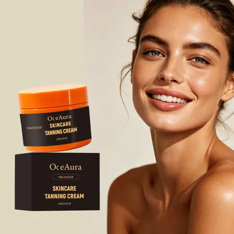 OceAura Skincare Crema Bronceadora Para El Cuerpo Tono Bronce Brillo Natural Autobronceador Bálsamo Corporal Hidratante