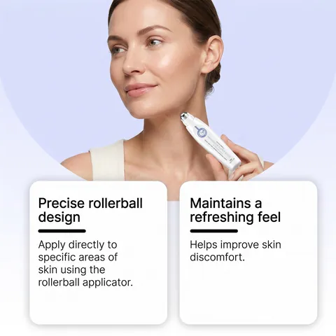 Magnesium Super Stick Body Skin Care Rollerball Pen Gentle Formula Smoothing Treatment For Marks Warts And Tags Care