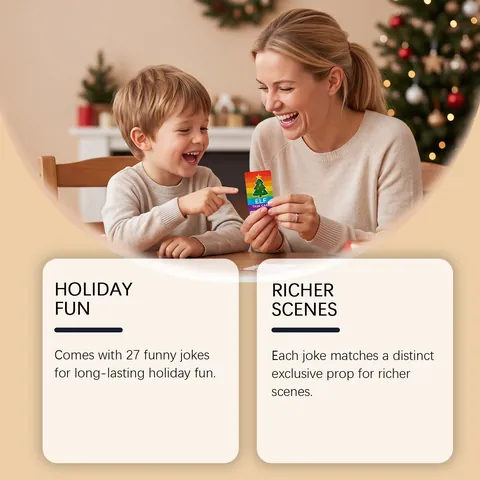 Weihnachten Adventskalender 27 Tage Countdown Elf Kit DIY Feiertag Dekoration Blind Box Kreative Niedlich Kinder Spielzeug