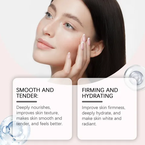 HOYGI Kollagen Nacht Wrapping Peel-Off Gesichtsmaske Mit Silikonpinsel Feuchtigkeitsspendend Straffend Anti-Aging Hautpflege