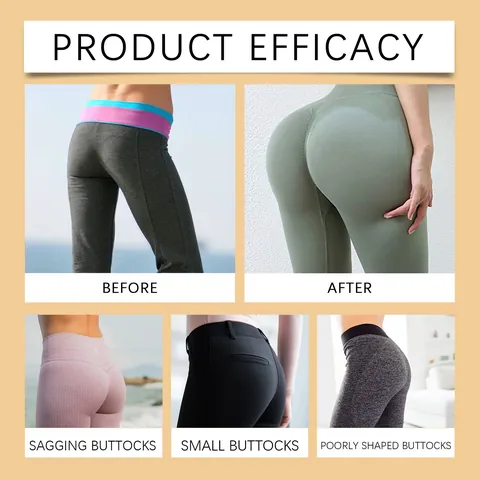 Aceite para el Levantamiento de Glúteos Aceite Esencial de Masaje de Cadera Reafirmante Cuidado de la Elasticidad de la Piel Hidratante Suero Nutritivo Corporal para Mujeres