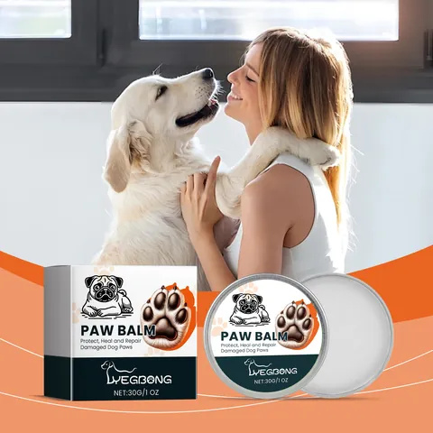 YEGBONG Baume pour Pattes de Chien Soin des Pieds pour Animaux Crème Hydratante pour Chiens Chats Protection des Pattes Beurre de Karité