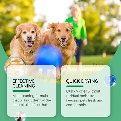 YEGBONG Toallitas Desechables tipo Guante para Limpieza de Perros y Gatos Guantes de Aseo Hipoalergénicos con Aceite de Coco y Avena