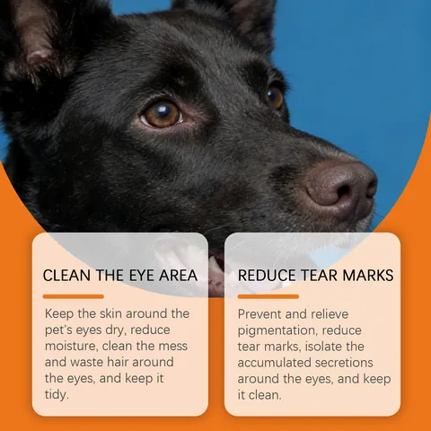 Kriath Dog Tear Stain Remover Supplement Tablets For Dogs Professional Pet Eye Cleaning Eye Health Care Supplement
