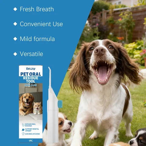 EelJoy Pet Manueller Zahnreiniger Für Katzen Und Hunde ABS Zahnreinigungswerkzeug Mundhygiene Frischer Atem Geruchsentfernung