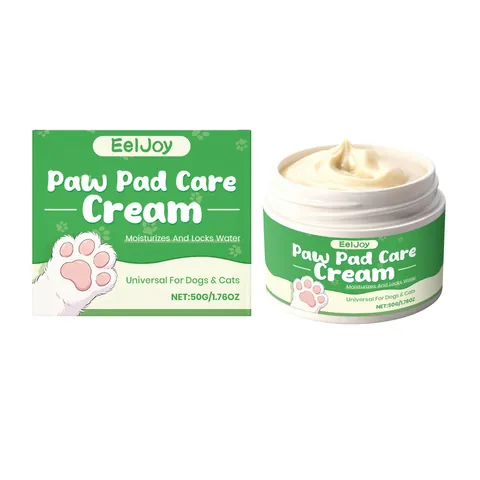 EelJoy Pet Paw Care Cream Moisturizing Pad Balm For Dogs Cats Paw Protection Moisturizer Glycerin Panthenol Ingredients
