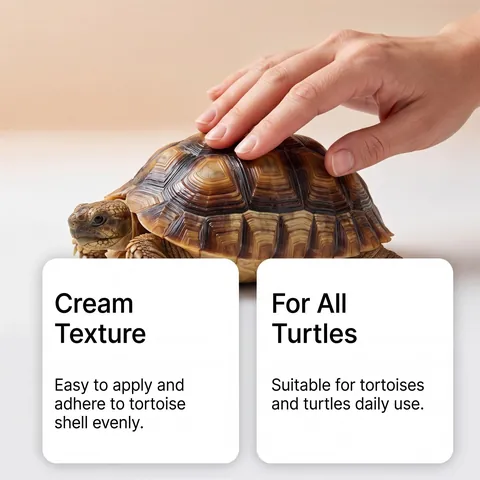 EelJoy Turtle Shell Saver Feuchtigkeitscreme Für Haustier Schildkröten Panzer Pflege Balsam Natürliche Inhaltsstoffe Schützender Balsam