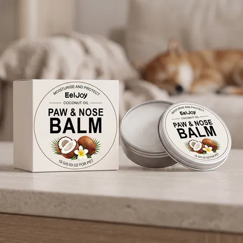 Baume Eeljoy Pour Pattes Et Museau D'animaux De Compagnie À L'huile De Coco Crème Hydratante Et Protectrice Pour Chiens Et Chats