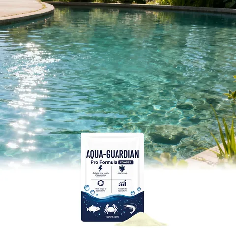 Aqua Guardian Pro Formula Clarificador De Agua En Polvo Para Peceras Y Estanques Tratamiento De Purificación De Agua De Acuario