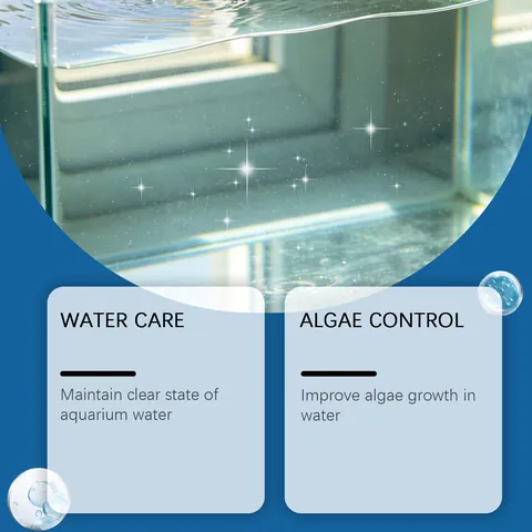 Aquarium Aqua Guardian Wasserreiniger Pulver Algenkontrolle Klärer für Süßwasser und Salzwasser Fischtank Pflege