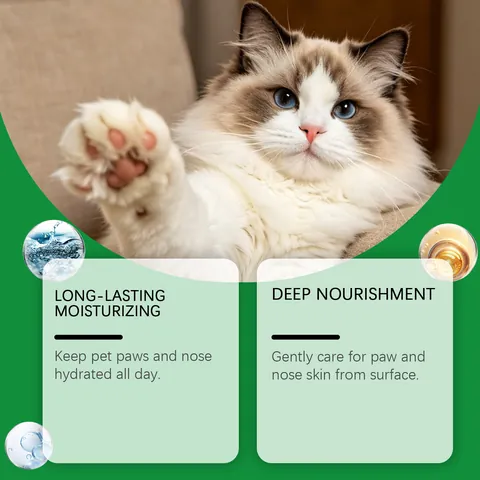 EelJoy Pet Paw And Nose Balm Stick For Dogs And Cats Moisturizing Soothing Protective Paw Pad Balm With Vitamin E