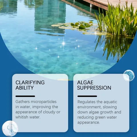 Aquatic Guard Wasserklärer Pulver Milde Formel Für Teich Koi Aquarium Wasserbehandlung Klare Lösung Professionelle Tierpflege