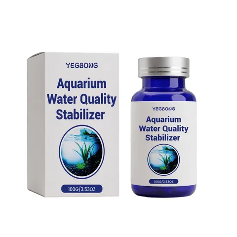 YEGBONG Aquarium Water Quality Stabilizer Tank Water Purifier Cleaning Tablet For Fresh And Saltwater Tank Turtle Care