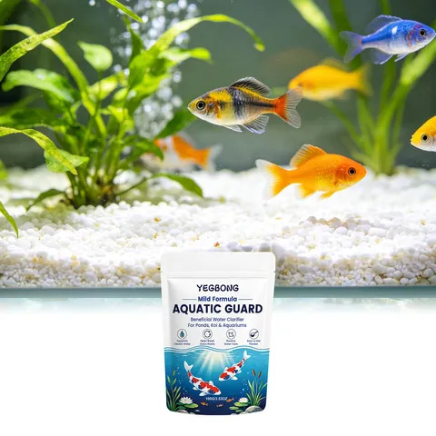 YEGBONG Aquatic Guard Wasserklärer Pulver Für Aquarium Fischtank Teich Reinigung Reinigung Milde Formel Reinigung 100g