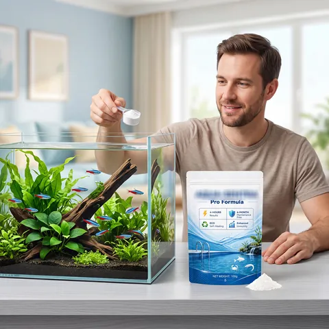 Water Clarifying Powder Pro Formula For Aquarium Fish Tank Swimming Pool Water Treatment Cleaning Eco Friendly Supply