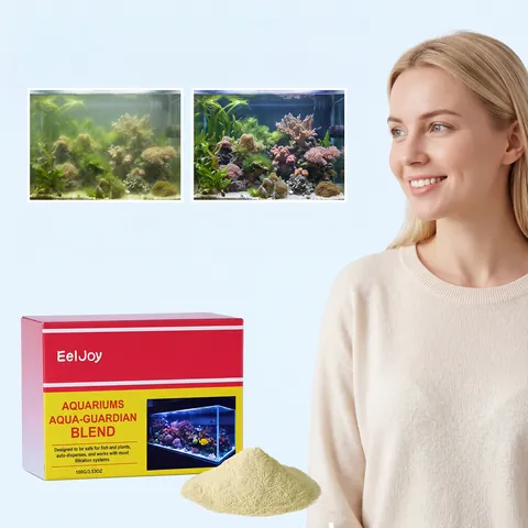 EelJoy Aqua-Guardian Blend Aquarium Water Purifier Powder For Fresh Saltwater Algae Control Water Quality Cleaner Fish Tank Maintenance