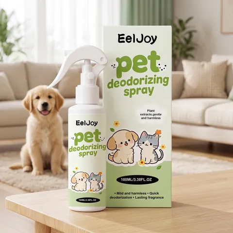 EelJoy Pet Desodorierungsspray Pflanzenextrakt Geruchsentferner Für Katzen Und Hunde Hausreinigung Anhaltender Duft Frische Formel