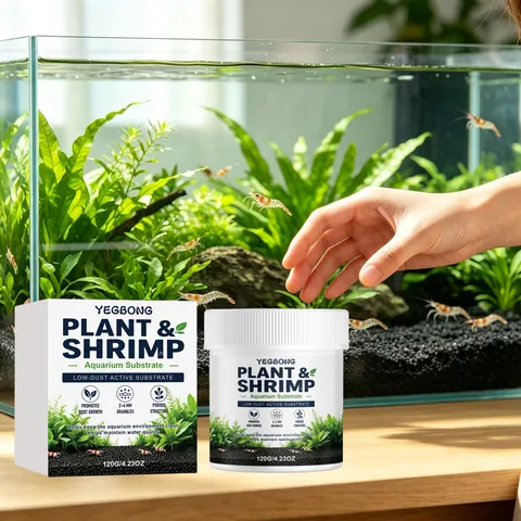 YEGBONG Aquariensubstrat Aquasoil Für Wasserpflanzen Aquarium Landschaftsbau Natürlicher Mineralischer Schwarzer Sand Für Garnelen