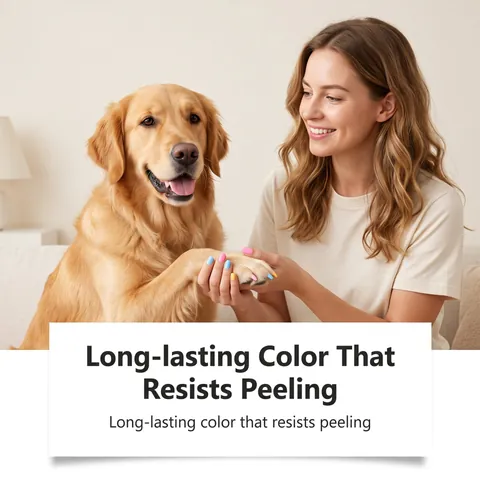 Penne Smalto per Unghie per Animali Domestici Multicolore per Cani e Gatti Asciugatura Rapida Pittura Fai da Te Kit Toelettatura