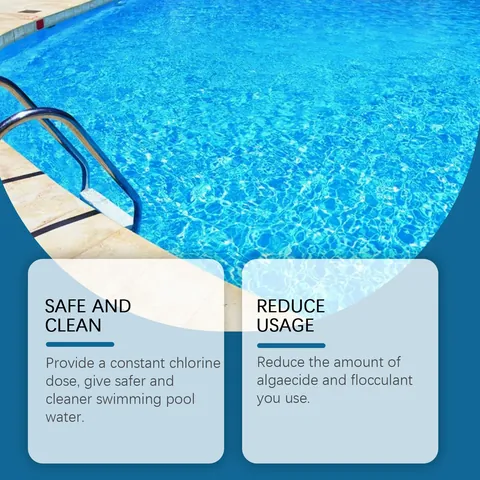 Jue Fish Pastillas Para El Cuidado Del Agua De La Piscina A Base De Cloro Limpiador Sólido Para Piscina Spa Eliminación De Cal Algas 200g
