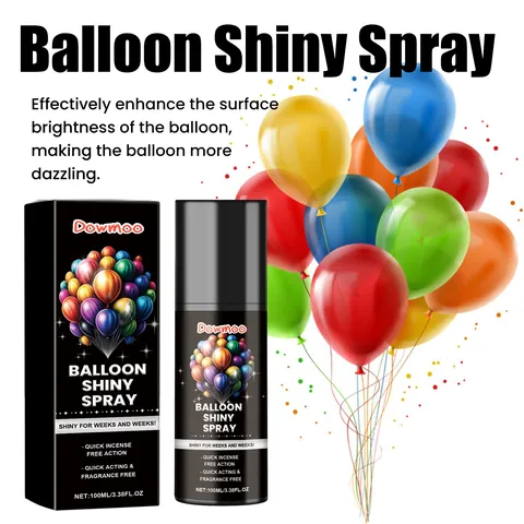 Balloon Shiny Spray Long Lasting Polishing Glow Highlighter Aerosol For Latex Balloons Celebration Party Events Decoration Supplies