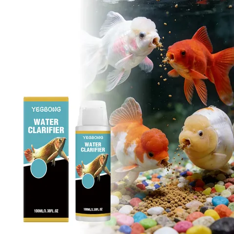 Aquarium Wasserklärer Flüssiger Luftreiniger Zur Fischbecken Wasserreinigung Entfernt Algen Und Gerüche Für Süß- Und Salzwasser