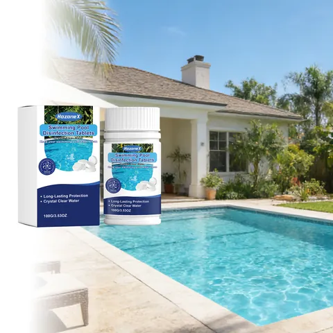 Swimming Pool Cleaning Tablets Fast Dissolving Disinfectant For Hot Tub Spa Pool Water Purification And Clarifier