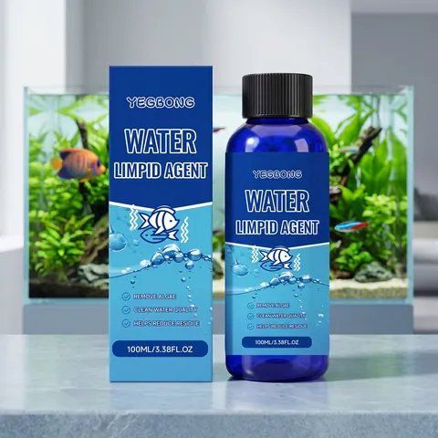 YEGBONG Aquarium Water Purifier Algae Control Agent For Fish Tank Pond Gentle Cleaning Water Environment Health Optimizer
