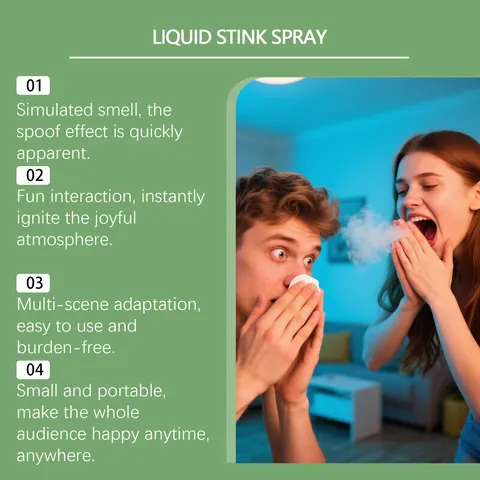 Realistic Liquid Stink Spray Prank Prop Funny Fart Spray Gag Gift For Parties Office Joke Gadgets For Adults And Teens