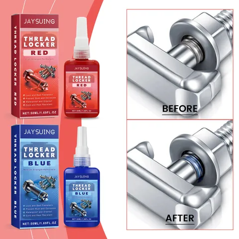 Thread Locker Anaerobic Adhesive For Metal Screw Loose Fastening Glue Permanent High Strength Medium Strength Sealant Anti Rust Waterproof