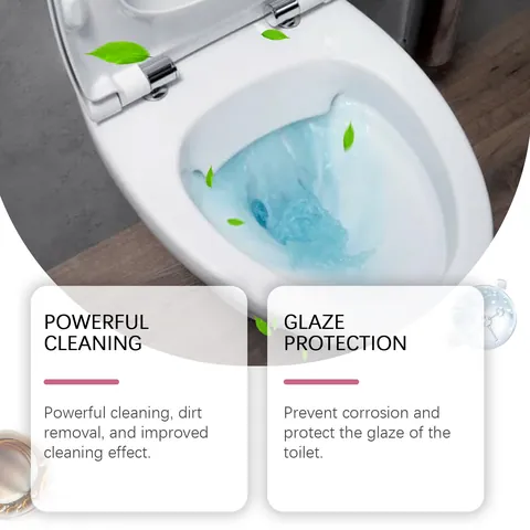 JAKEHOE Perfume Toilet Cleaning Bar Set Deodorizing Descaling Glaze Protection Freshener For Bathroom Household Cleaning