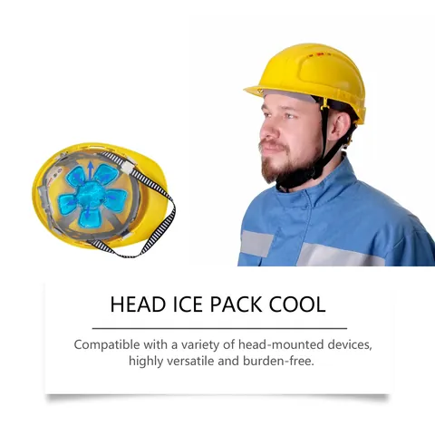 Almohadilla de Gel Refrescante para Casco y Gorra de Béisbol Almohadilla Interior de Enfriamiento Reutilizable para Trabajo al Aire Libre
