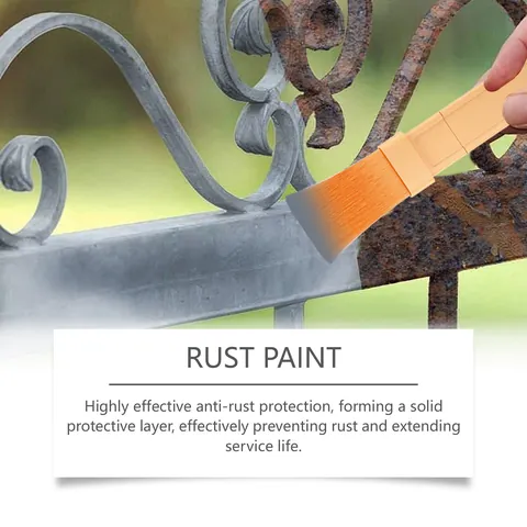 Jaysuing Gray Anti Rust Paint Waterproof Sunproof Wear Resistant Metal Surface Renovation Protective Coating For Fences Gates